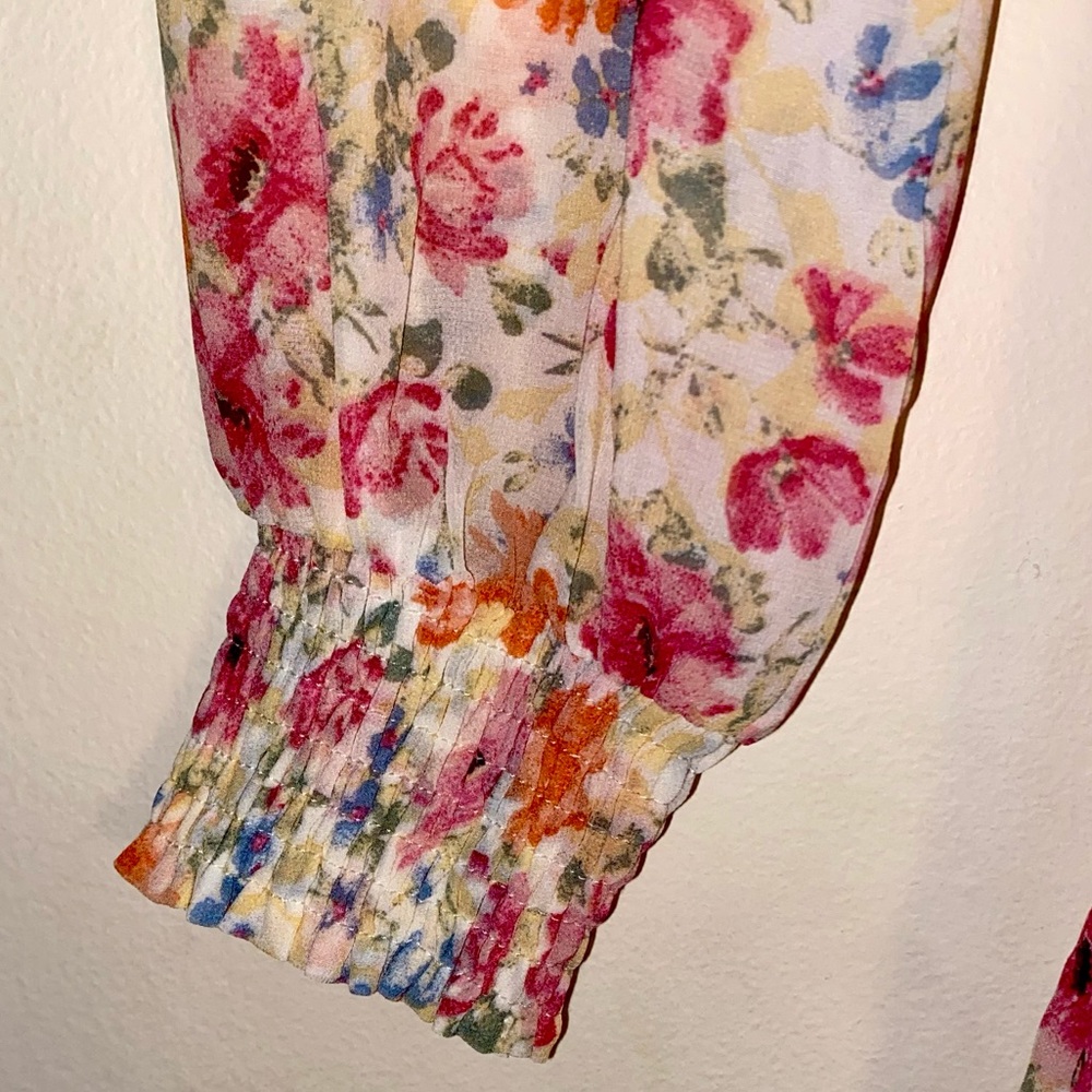 Floral Romper - Picture 3 of 4